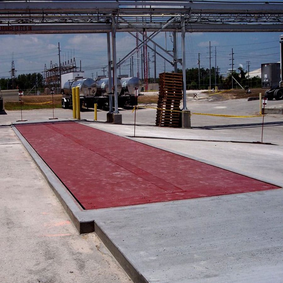 pit type truck scale